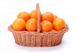 Create meme: Oranges from one basket