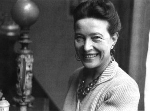 Create meme: Simon de Beauvoir works, Simone de Beauvoir on March 8, Simone de Beauvoir and Violette