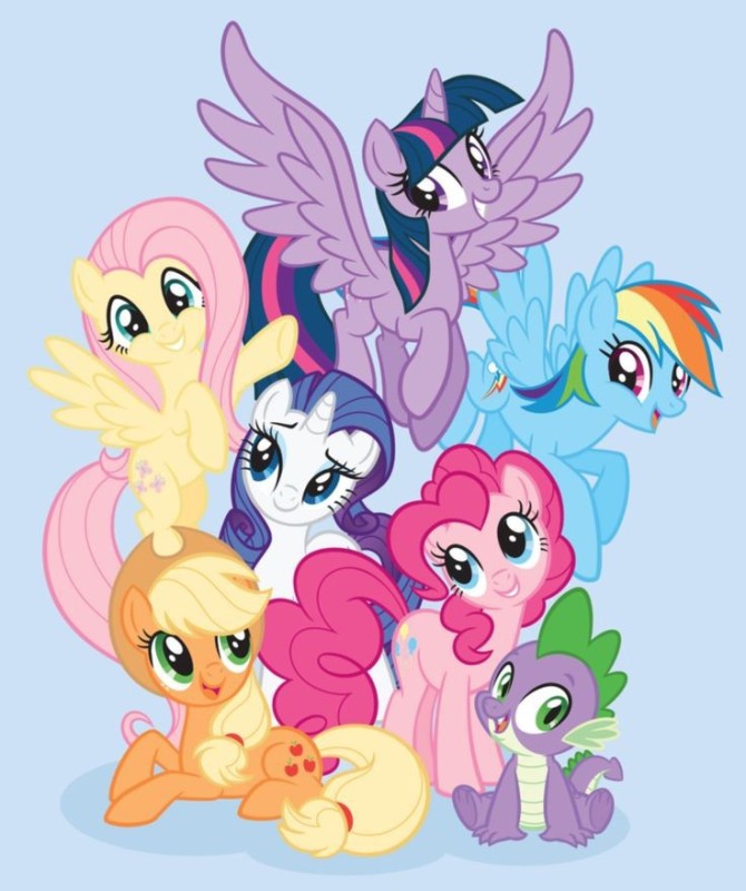Create meme: friendship is a miracle, my little pony animated series, little pony