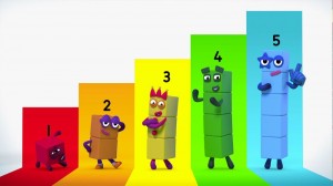 Создать мем: numberblocks 9000, numberblocks 5, numberblocks 1