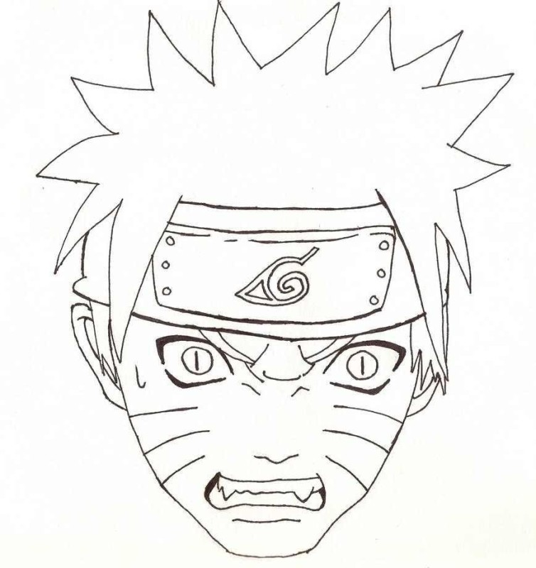 Create meme: naruto for pencil drawing, naruto for drawing, naruto pencil