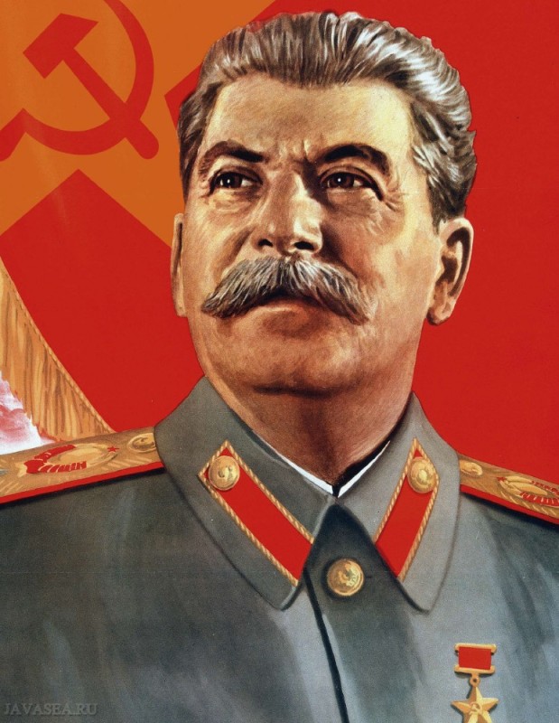 Create meme: Stalin on red background, Stalin , comrade Stalin 