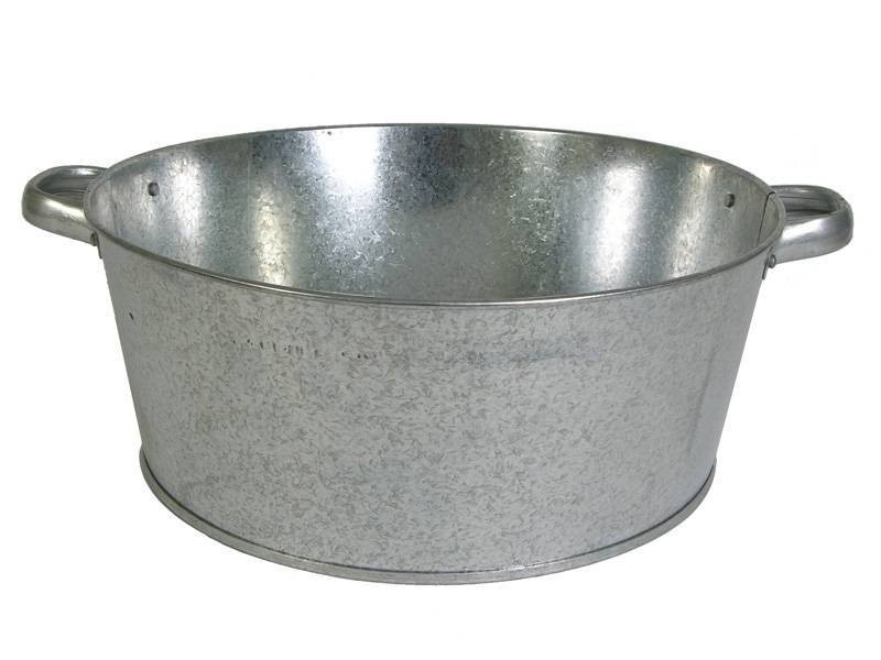 Create meme: galvanized round basin 13L, galvanized oval basin 13l, basin 8L 40cm stainless steel mv30400