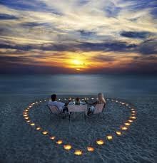 Создать мем: романтический ужин, романтические места, море романтика