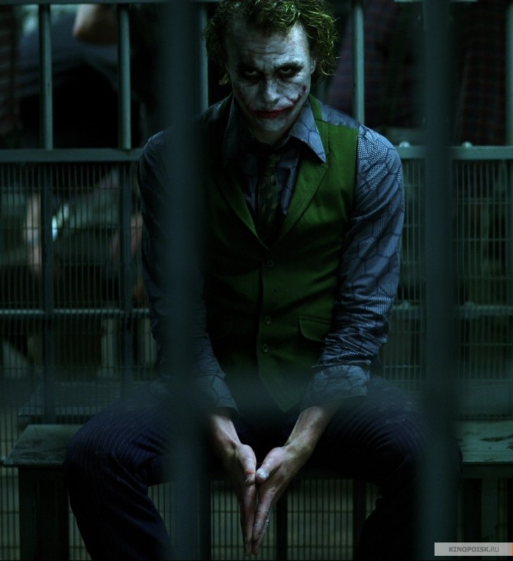 Создать мем: тёмный рыцарь, heath ledger joker, леджер джокер