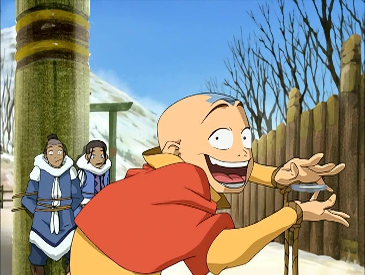 Create meme: avatar Aang, Avatar Aang focus, aang and korra