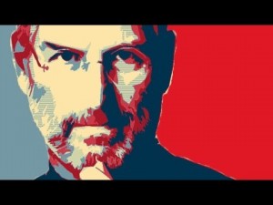Create meme: pop art portrait, pop art, Steve Jobs