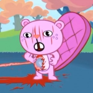 Create meme: happy tree friends