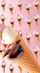 Create meme: ice cream cones, ice cream