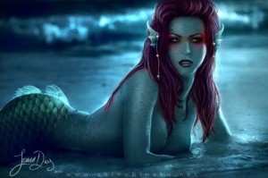 Create meme: blue lagoon mermaid, mermaid, mermaid art