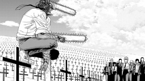 Создать мем: chainsaw man йор, chainsaw, бензопила манга