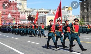 Create meme: the parade on red square, 9 may parade, victory day parade on red square