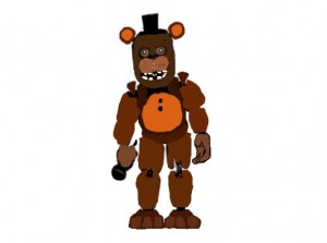 Create meme: game 5 nights with Freddy, fnaf Freddy figure, pictures of Freddy from fnaf 2