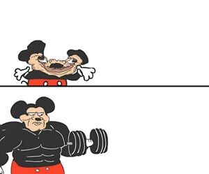 Create meme: Mickey Jock, Mickey mouse memes, Mickey mouse 