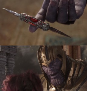 Create meme: thing, perfect balance of Thanos, Thanos a perfect balance of the knife meme