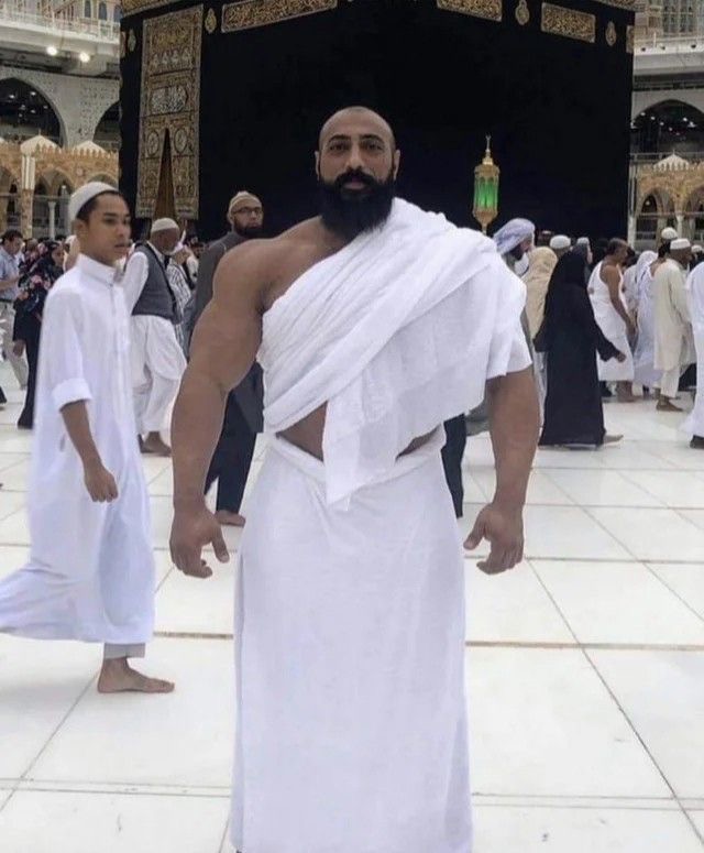 Create meme: muslim gigachad, arabic memes, Osama bin Laden 