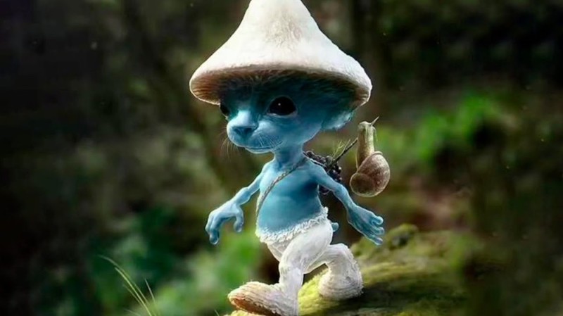 Создать мем: смурфики: затерянная деревня, smurfette, smurf 2