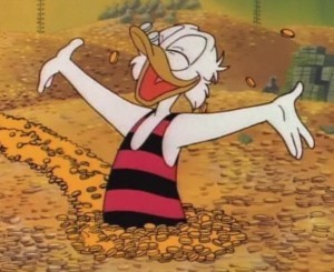 Create meme: Scrooge McDuck money, Scrooge McDuck buckwheat, Scrooge McDuck memes