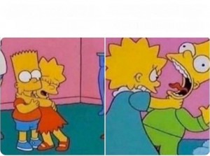 Create meme: Bart Simpson, memes the simpsons, Lisa Simpson