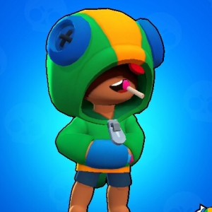 Создать мем: леон brawl stars, персонажи в бравл старс, гуйле бравл старс лицо