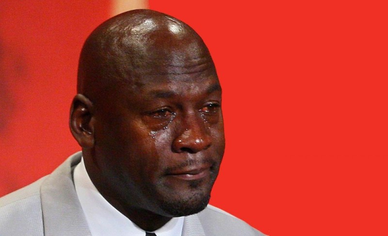 Create meme: crying jordan, Michael Jordan meme, Michael Jordan 