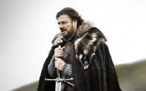 Create meme: winter is coming, Eddard stark