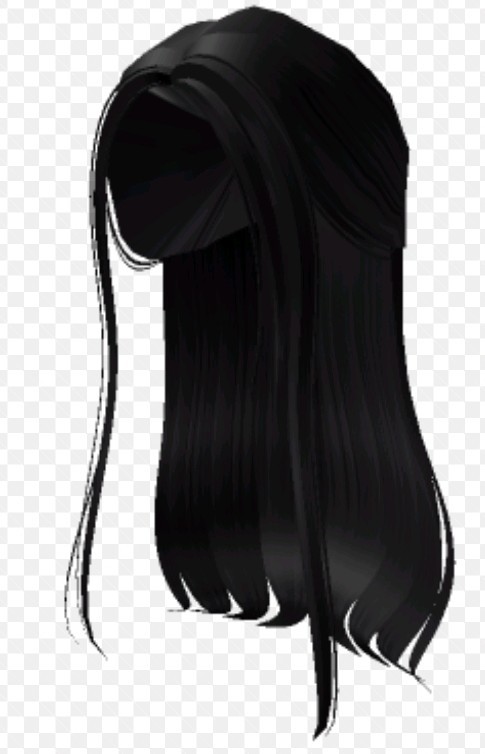 Создать мем: длинные черные волосы, волосы эмо, hair roblox
