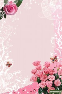 Create meme: background floral