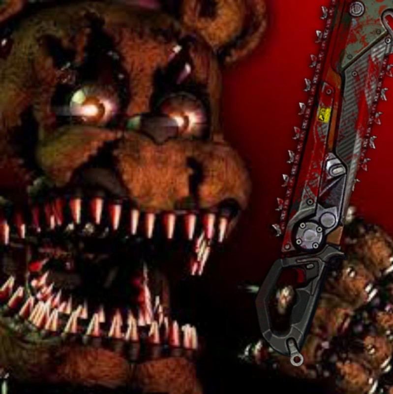 Создать мем: фнаф кошмарный фредди, пять ночей с фредди 4, five nights at freddy's