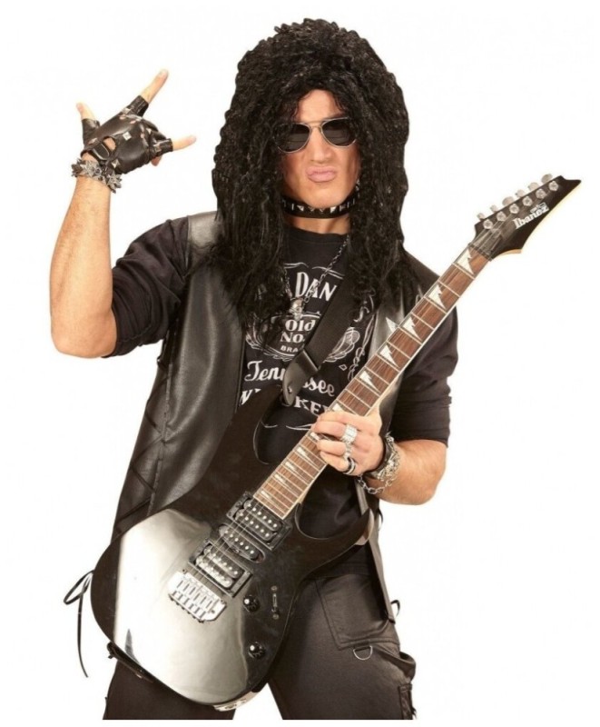 Create meme: rockers , hard rock wig (9711), hard rock wig