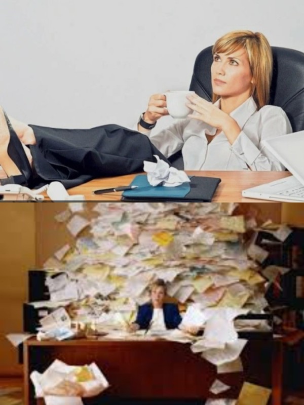 Create meme: a lot of papers in the office, the papers on the table, in the office 