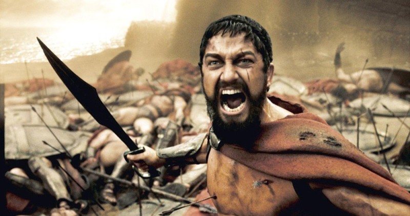 Create meme: The film 300 Spartans Leonid, king Leonidas the 300 Spartans, Sparta 
