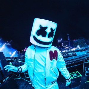 Create meme: marshmallow singer, marshmallow DJ, Christopher Comstock marshmello