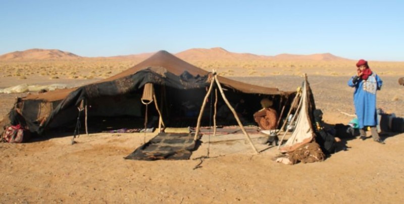 Create meme: Felij is a Bedouin dwelling, tents of the Bedouins in the Sahara desert, A Bedouin tent in the Sahara desert of Morocco
