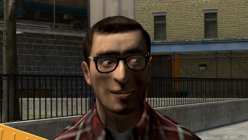 Create meme: half life game, game half life 2, guy 