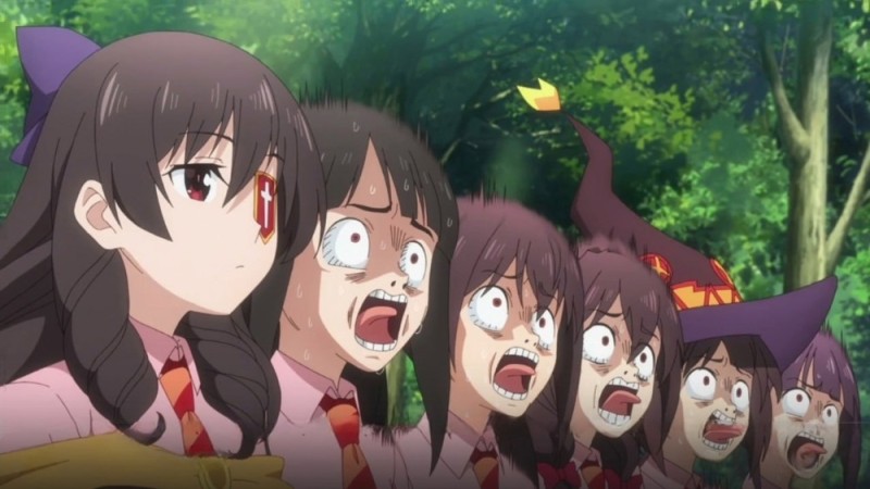 Create meme: konosuba , konosuba megumin, megumin 