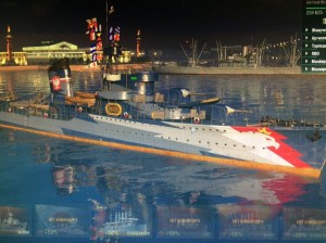 Create meme: warships, destroyer Le Terribl, cruiser Kronshtadt world of warships