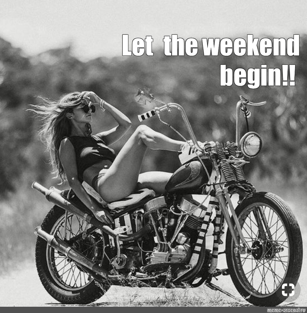 Share in Facebook. babes, biker chicks, girls on bike/Meme. #harley. 