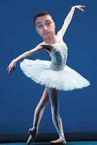 Create meme: ballerina