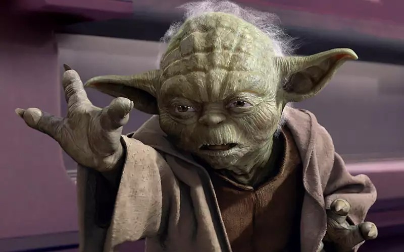 Create meme: star wars, master Yoda star wars , Yoda let the force be with you
