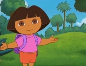 Create meme: Dasha Dasha, Dora the Explorer cartoon, Dasha