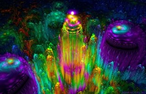 Create meme: fractal, fractal graphics, psychedelic