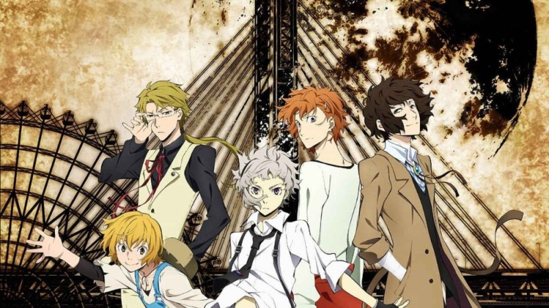 Create meme: bungou stray dogs , great anime from stray dogs, The great of the stray dogs
