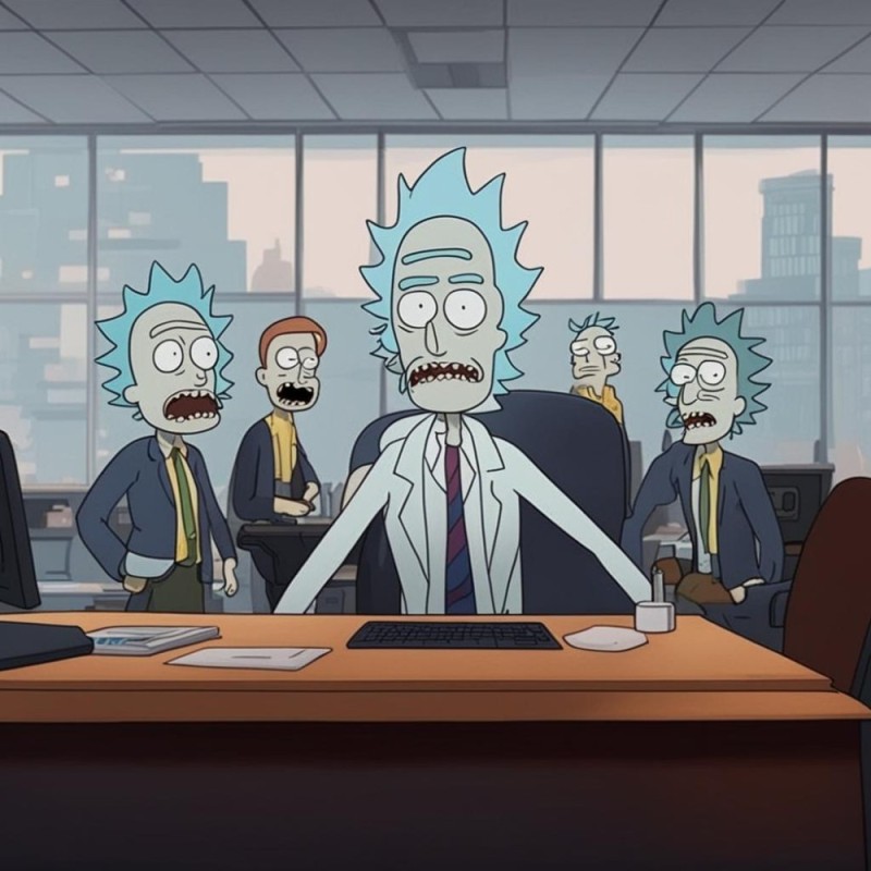 Create meme: Rick and Morty, Rick , Rick Sanchez