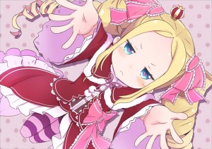 Create meme: Beatrice re zero Chibi, sexy Beatrice re zero, re zero Beatrice etty