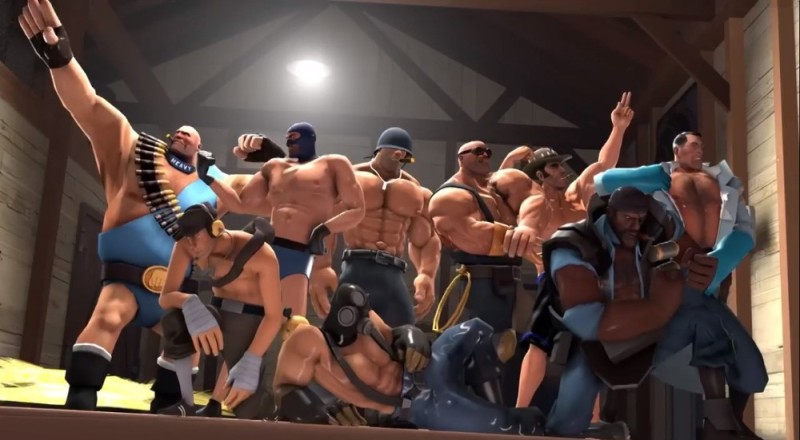 Create meme: team fortress 2 , tim fortress characters, team fortress 2 heavy scout