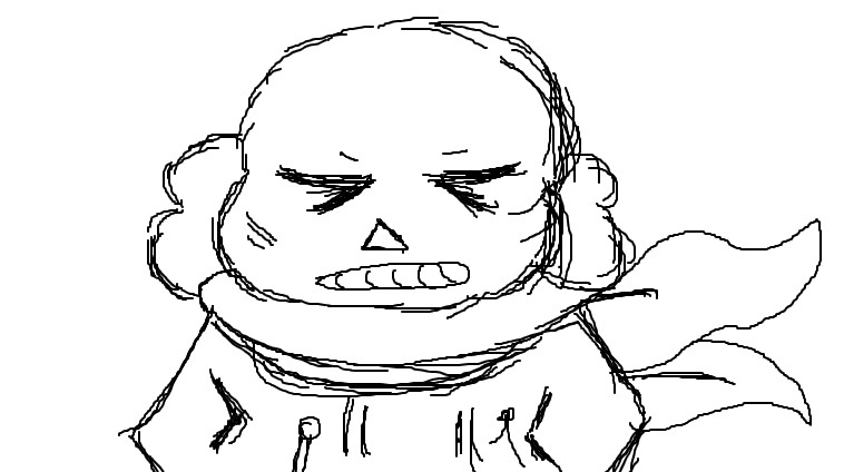Create meme: sans for drawing, sans pencil, undertail for drawing
