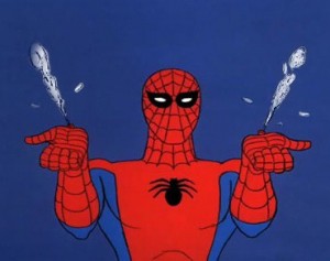 Create meme: meme Spiderman, spider-man animated series 1967, spider-man