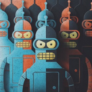 Create meme: Bender, futurama robot, futurama Bender