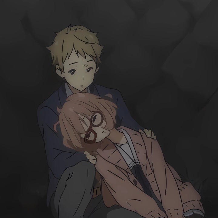 Create meme: Kuriyama Mirai and Akihito Kambara, figure , anime beyond